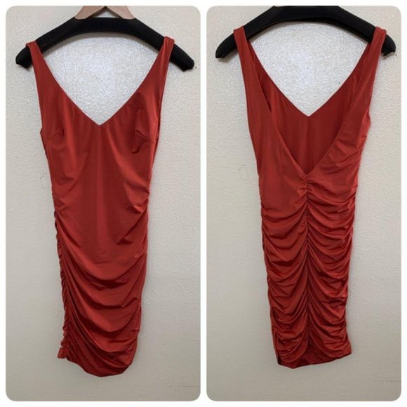 Tiger Mist I Am Gia Stephanie Ruched Mini Dress - Picture 2 of 7